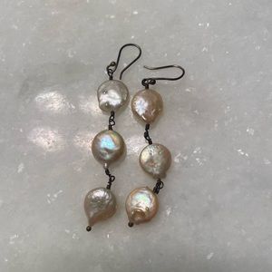 Freshwater pearl earrings